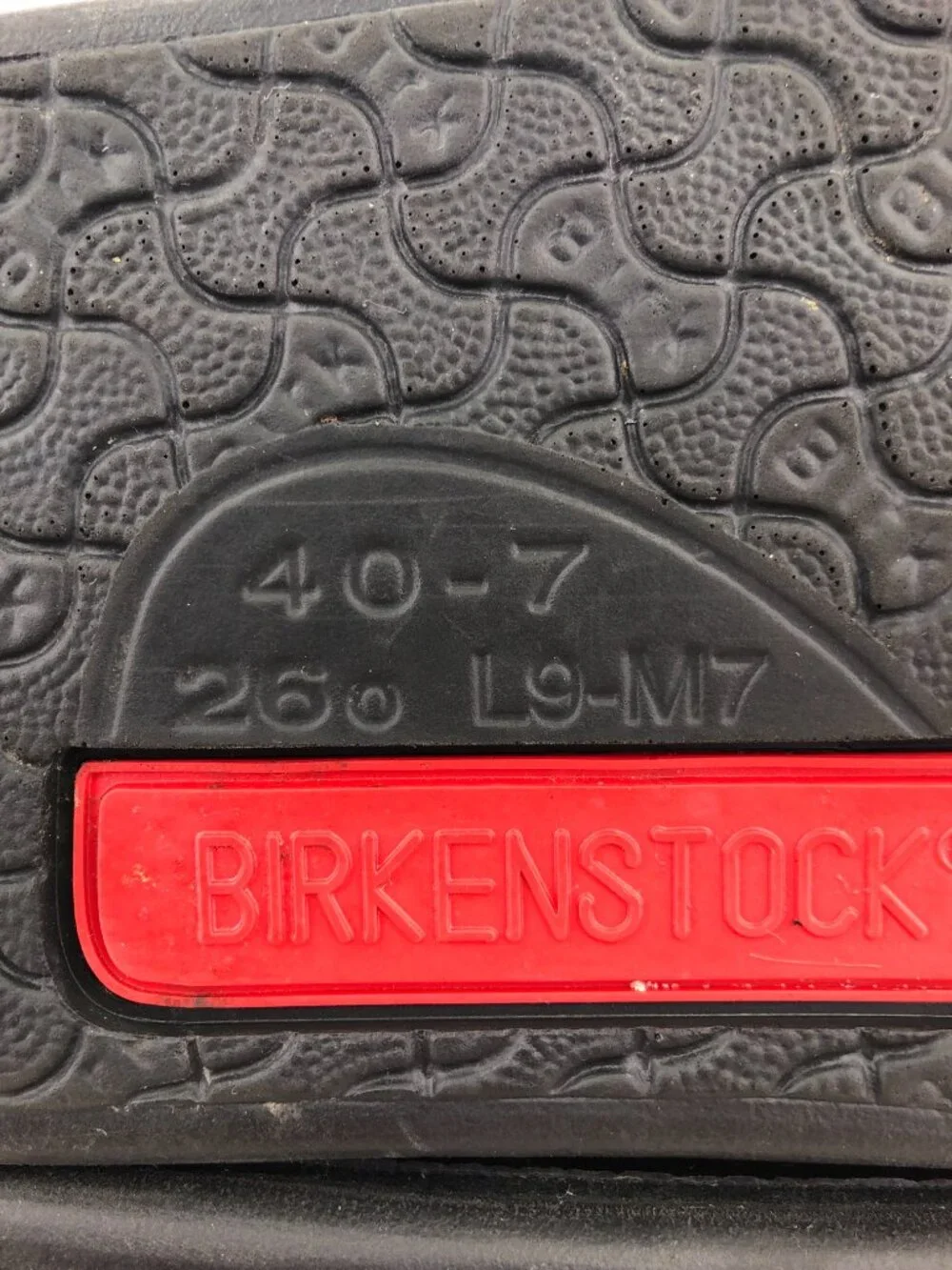 Birkenstock Tatami Black Leather Slide Sandals 9
